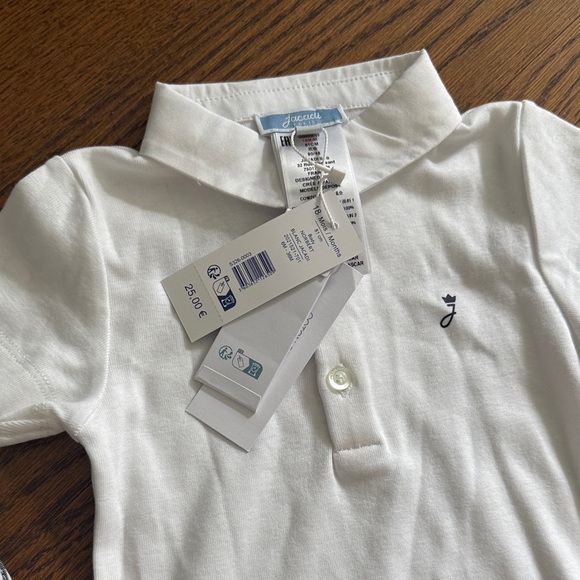 Jacadi White and Blue Striped Kids Matching Set - Size 12-18m - Picture 3 of 5